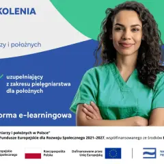 Bezpłatne kursy specjalistyczne dla pielęgniarek i położnych. Dedykowana platforma e-learningowa.