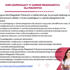 Kurs rko dla pielęgniarek online. Rejestracja na kurs uzupełniający dla położnych. Szczegóły i wymagania.