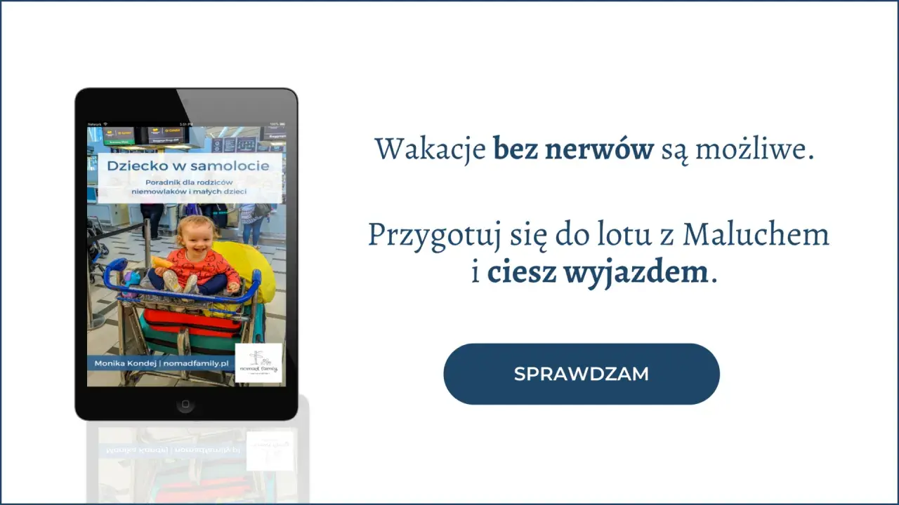 Dziecko w samolocie - poradnik dla rodziców. Wakacje bez nerwów są możliwe. Sprawdź, co to znaczy bagaż dla inf i jak przygotować się do lotu z maluchem.